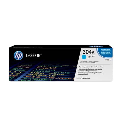 Toner 304A HP ciano  CC531A